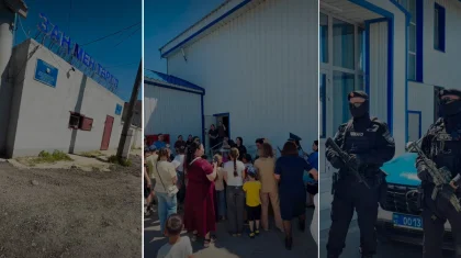 Ақтөбедегі түрме басшылығы балаларды «қонаққа шақырып», балмұздақ пен тәтті мақта таратқан (ВИДЕО)