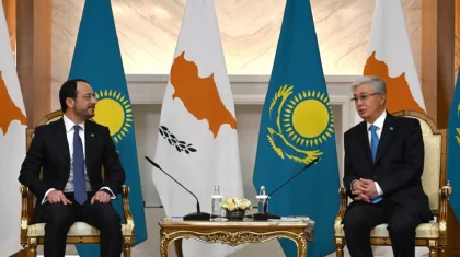 Тоқаев Кипр президентімен шағын құрамда келіссөз жүргізді