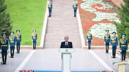 Президент: Елтаңба, әнұран, ту – мемлекеттігіміздің мызғымас үштағаны