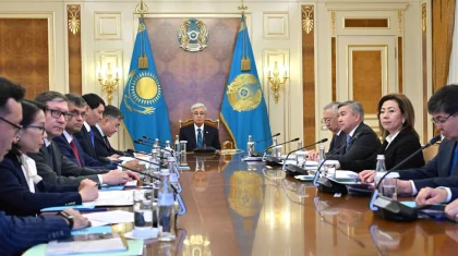 Мемлекет басшысы Ұлттық банктің есебін қабылдады