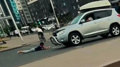 Жасөспірімді қағып кетіп, тоқтамаған: Астана полициясы жүргізушінің кім екенін анықтады