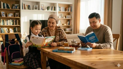 Қазақстанда оқушылардың кітап оқуға деген қызығушылығын арттыру үшін ата-аналар мен ұстаздар атсалысады