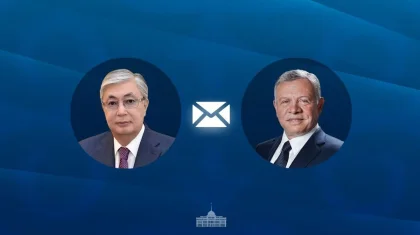 Тоқаев Иордания королін таққа отырған күнімен құттықтады