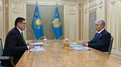 Алакөлдің жағалауын жаңғыртуға 15,4 млрд теңге бөлінді: Берік Уәли президентке есеп берді