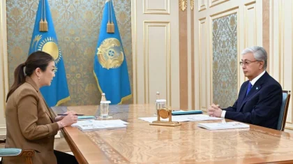 «Екі жыл ішінде  167 мың баладан хат келген»: Тоқаев Зәкиеваны қабылдады