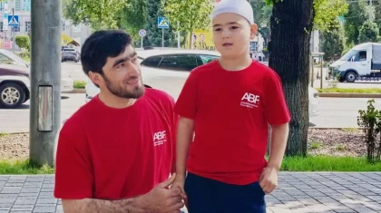 Қазақстандық балаға өмір сыйлаған дағыстандық жігіт Алматыға арнайы келді