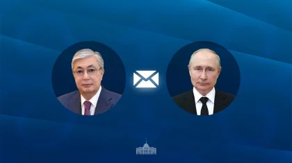 Қасым-Жомарт Тоқаев Владимир Путинге құттықтау жеделхатын жолдады