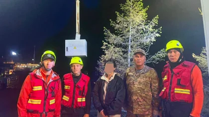 Медеуге шыққан бойжеткеннің жағдайы күрт нашарлаған – оны құтқарушылар аман алып қалды