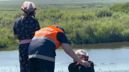 Тобыл өзенінен атасы мен алты жасар немересінің мәйіті табылды