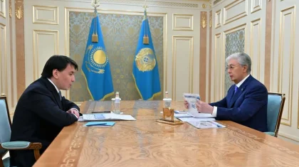 «Жиынтық кірісі – 3,4 трлн теңге»: Тоқаев Бәсекелестікті қорғау агенттігінің басшысын қабылдады