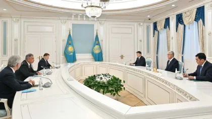 Тоқаев Air Products компаниясының басшысымен кездесті