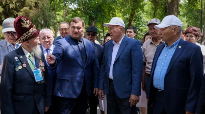 Нұрлыбек Нәлібаев Шымкенттегі CITY PARK саябағының ашылу салтанатына қатысты