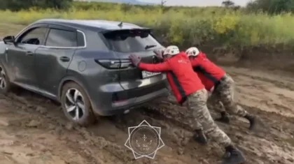 Түркістан облысында нөсер жаңбырдан кейін 22 адам құтқарылды
