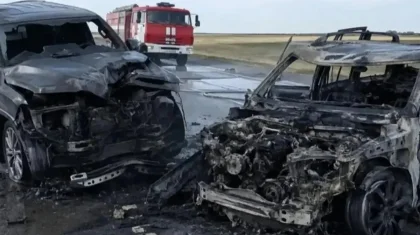 Астана маңындағы жантүршігерлік апат: үш көлік соқтығысып, бес адам қаза тапты