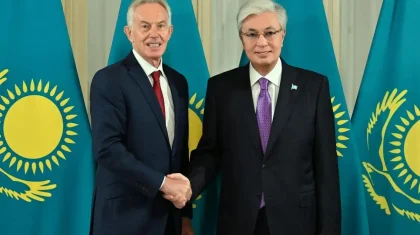 Тоқаев Тони Блэрмен және еуропалық бизнес көшбасшыларымен келіссөз жүргізді