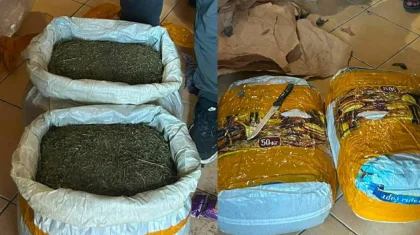 Ақтаудағы базарлардың бірінен екі ер адам бір қап марихуанамен ұсталды