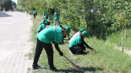Қызылордада «Таза қала – ортақ жауапкершілік» экологиялық акциясы өтті