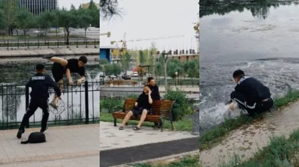 «Военкоматтан келіп тұрмын»: жас жігіт әскерден қашамын деп Ақбұлақ өзеніне секіріп кетті (ВИДЕО)