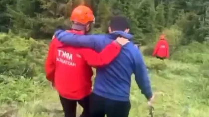 Іле Алатауына шыққан жасөспірім қиын жағдайға ұшырады (ВИДЕО)