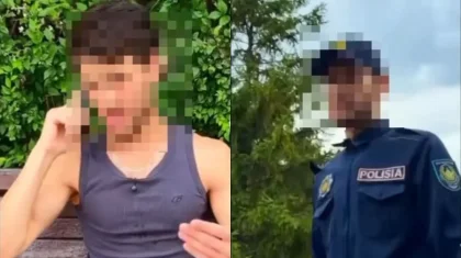 Астанада полицейдің формасын заңсыз киіп алған блогер жауапқа тартылды (ВИДЕО)