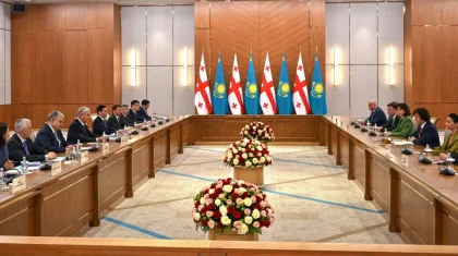 Мұнай, инвестиция және жасанды интеллект: Тоқаев пен Кобахидзе нені талқылады?