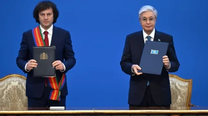 Қазақстан мен Грузия стратегиялық серіктестік туралы бірлескен мәлімдеме қабылдады