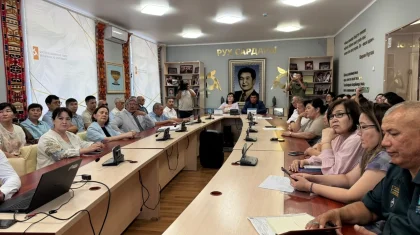 Шымкентте үкіметтік емес ұйым өкілдерімен кездесу өтті