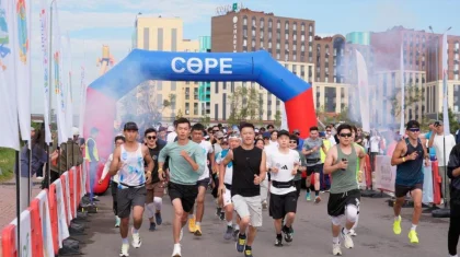 Астана күні қарсаңында өткен Saryarqa Run жарысына 1800-ге жуық адам қатысты