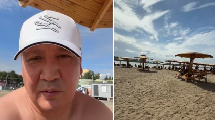 «Біреуін әрең таптым»: Павлодар облысының әкімі жағажайдан тікелей эфирге шығып, Ертіске өзі шомылғанын көрсетті (ВИДЕО)