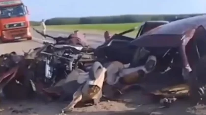 Сау тамтығы қалмаған екі көліктегі 7 адам тірі қалған: СҚО ауылында қорқынышты жол апаты болды (ВИДЕО)