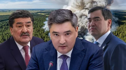 Бектенов өртеніп жатқан «Семей орманына» Шыңғыс Әрінов пен Ерлан Нысанбаевты шұғыл аттандырды