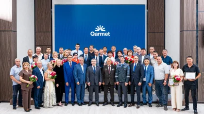 Металлургтер күні: «Qarmet» қызметкерлері мемлекеттік марапаттарға ие болды