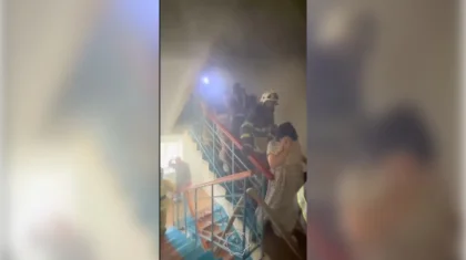 Қызылордада тұрғын үй пәтерінен өрт шығып, төрт ересек, екі бала құтқарылды