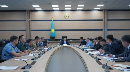 Шымкентте сайлау учаскелерінің қауіпсіздігі бойынша арнайы жиын өтті