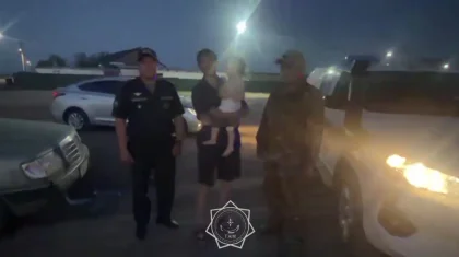 Балқаш көлінің жағасында қиындыққа тап болған отбасы құтқарылды