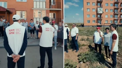Атбасарда бір жыл бұрынғы мәселе шешілді ме? ҚХП өкілдері проблемалы үйлерді қайта тексерді