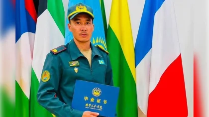 Қазақстандық мерген Қытайдың әскери академиясын үздік аяқтады