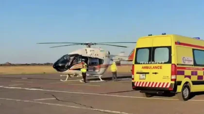 ТЖМ тікұшағы 6 жасар баланы шұғыл түрде ауылдан қалаға жеткізді (ВИДЕО)