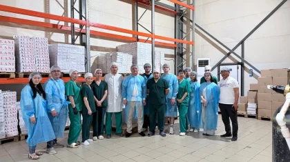 Respublica командасы «Алани» кондитерлік цехының ұжымымен кездесті