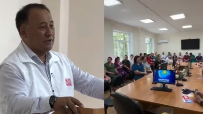 Қазақстан Халық партиясы Теміртауда емхана ұжымымен кездесу өткізді