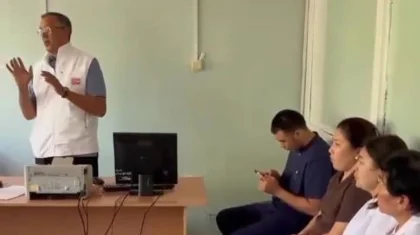 Қазақстан Халық партиясы Семейде емхана қызметкерлерімен сайлауалды кездесу өткізді
