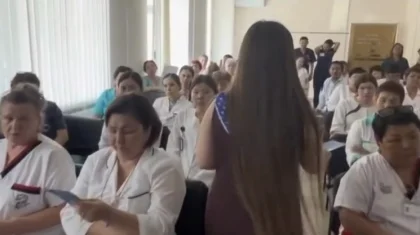 «Ақ жол» партиясы Қостанай қаласында емхана ұжымымен кездесу өткізді