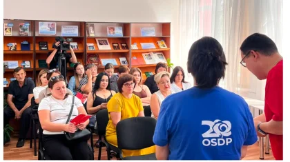 ЖСДП өкілдері Сандықтауда тұрғындардың ұсыныс-пікірін тыңдады