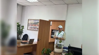 «Байтақ» кандидаты экологогтармен кездесті