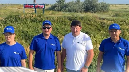 «Ақ жол» партиясының мүшелері Павлодар облысында ауыл тұрғындарымен кездесті