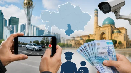 Астанадан кейін Түркістан облысында да заң бұзушылықты видеоға түсіргендерге сыйақы төленеді