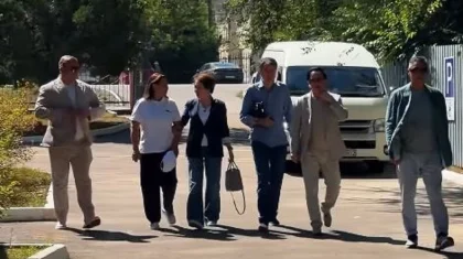 «Ақ жол» партиясының мүшелері Шамалған тұрғындарымен кездесті