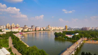 Есіл өзенін тазарту жұмыстары күшейтілді