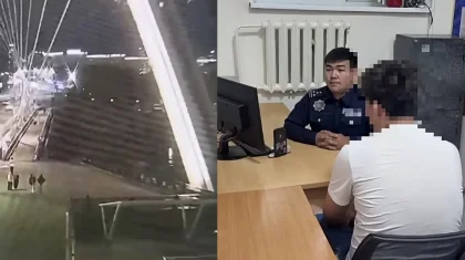 Астанада түнде салют атқан екі тұрғын 5 тәулікке қамауға алынды (ВИДЕО)