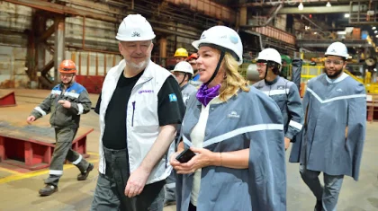 «Әділет» партиясының сайлауалды штабы өңірлік кәсіпорын жұмысшыларымен жүздесті